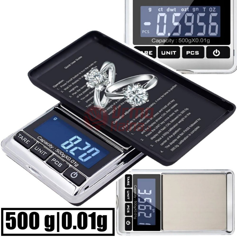 Graminės juvelyrinės svarstyklės 500-0,01g 7117 Graminės juvelyrinės svarstyklės 500-0,01g 7117