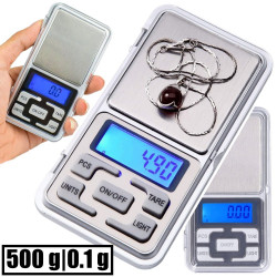 Graminės juvelyrinės svarstyklės 500-0,1g 5204