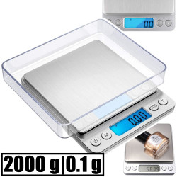 Graminės juvelyrinės svarstyklės 2103, 2000-0,1g