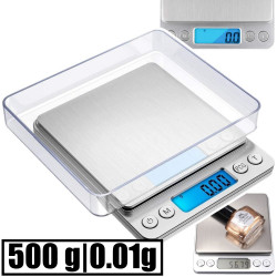 Graminės juvelyrinės svarstyklės 5202, 500-0,01g