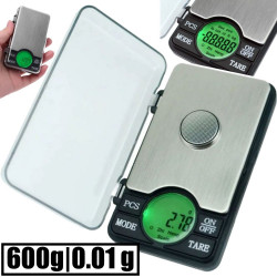Graminės juvelyrinės svarstyklės 600g-0,01g 6202