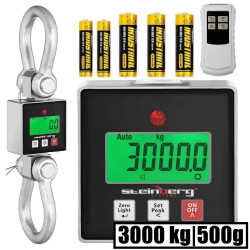 Kraninės svarstyklės - 3000 kg - 0,5 kg SBS-KW-3000ZM