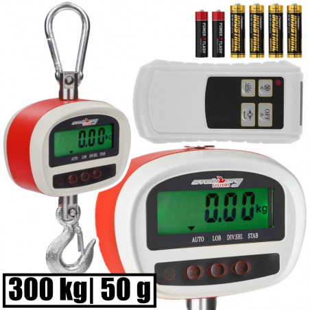Kraninės svarstyklės Steinberg Systems 300 kg LCD