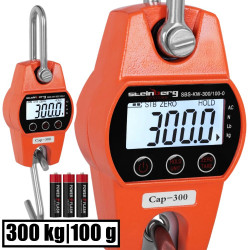 Kraninės svarstyklės Steinberg Systems SBS-KW-300/100-O 300kg 0,1kg
