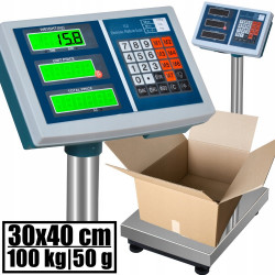 Platforminės svarstyklės 1001As (100 kg, 40x30)