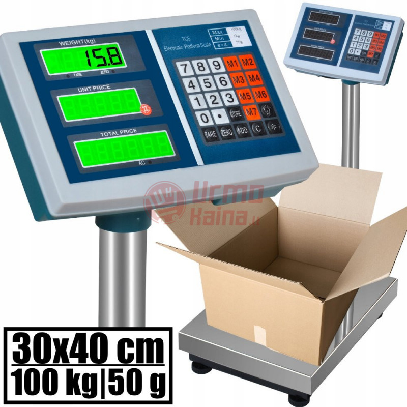 Platforminės svarstyklės 1001As (100 kg, 40x30) Platforminės svarstyklės 1001As (100 kg, 40x30)