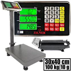 Platforminės svarstyklės 1001BSFM (100 kg, 30x40)