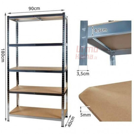 Sandėliavimo lentyna MAX 180