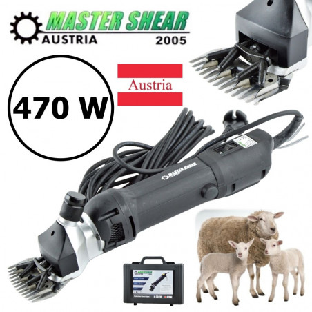Avių vilnos kirpimo mašinėlė 470 W Master Shear Austria