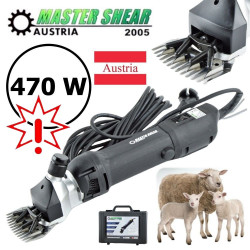Avių vilnos kirpimo mašinėlė 470 W Master Shear Austria (Prekė su defektu 9902209)