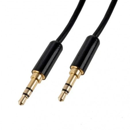 Aux laidas 1 m, 3.5 mm, (male-male)