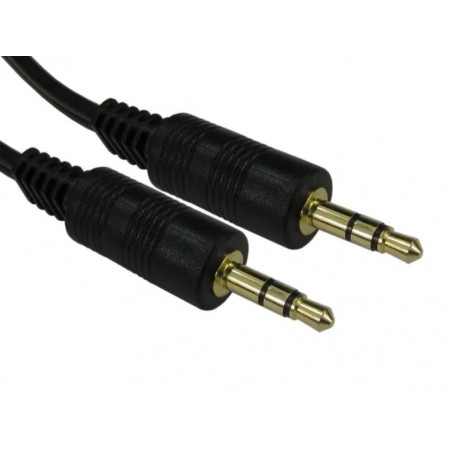 Aux laidas 1 m, 3.5 mm, (male-male)