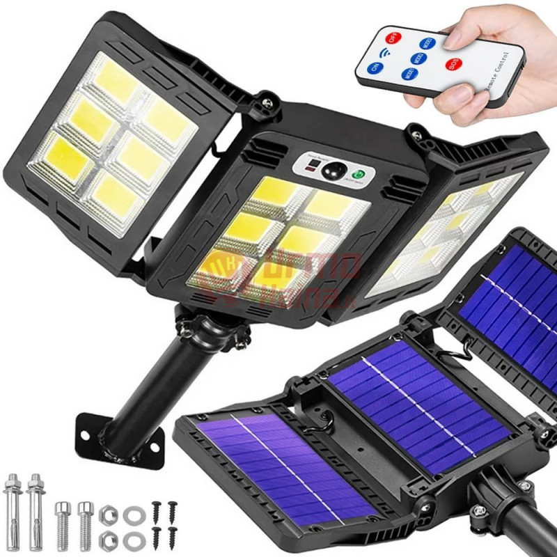 Gatvės šviestuvas su saulės elementu SL4019 450 W Gatvės šviestuvas su saulės elementu SL4019 450 W