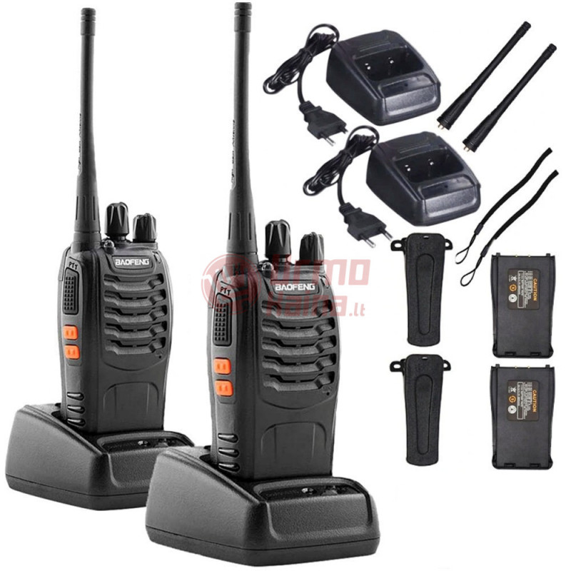 Racijų komplektas BF-888s 2 vnt Racijų komplektas BF-888s 2 vnt