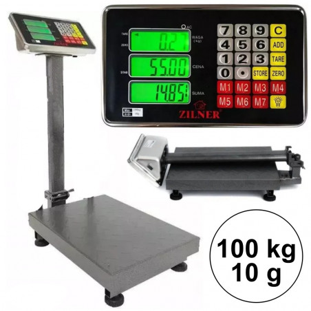 Platforminės svarstyklės 1001BSFM (100 kg, 30x40)