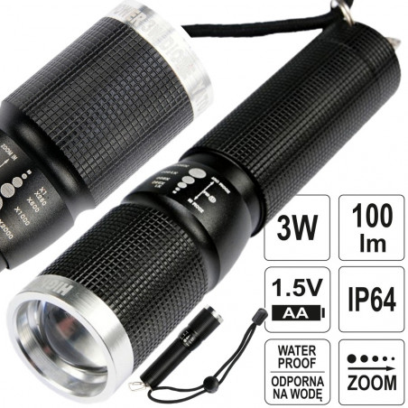 Žibintuvėlis Yato YT-08571 XPE