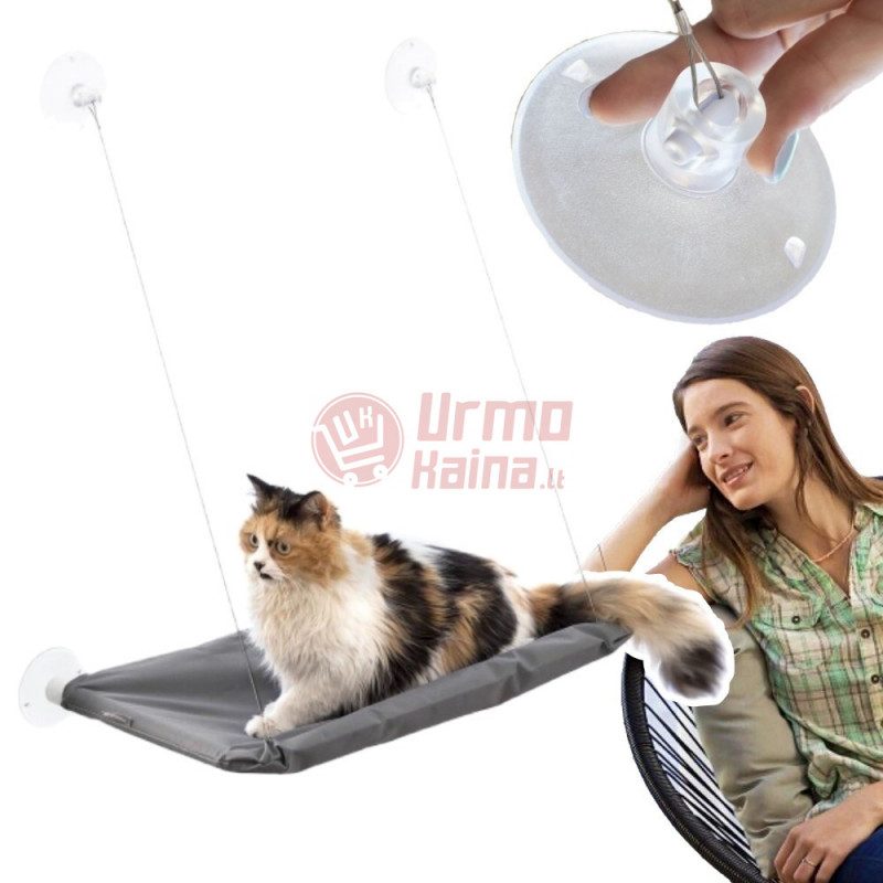 Kabantis kačių hamakas Catlax InnovaGoods Kabantis kačių hamakas Catlax InnovaGoods