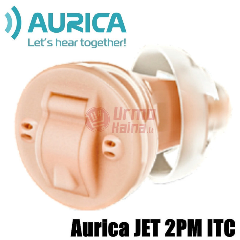 Įausinis skaitmeninis klausos aparatas Aurica JET 2PM ITC Įausinis skaitmeninis klausos aparatas Aurica JET 2PM ITC