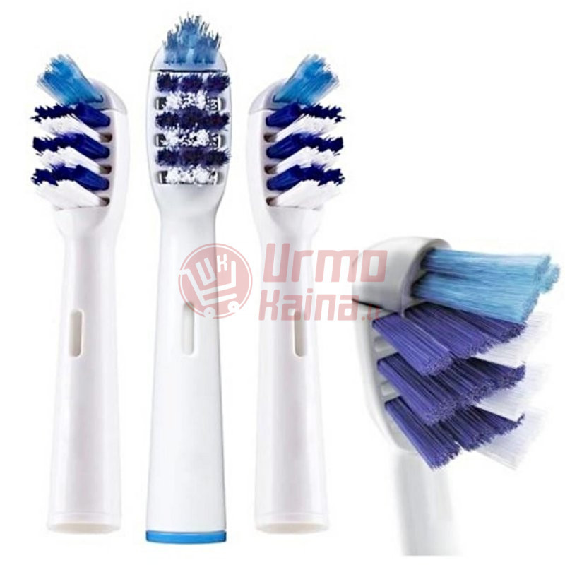 Dantų šepetėlių antgaliai Oral B Flexi Soft šepetėliui Dantų šepetėlių antgaliai Oral B Flexi Soft šepetėliui