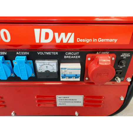 Benzininis generatorius DW8500 3000 W