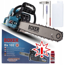 Benzininis grandininis pjūklas BOXER BX102 5,9 AG (4,4 kW) 18" (Prekė su defektu 9902256)