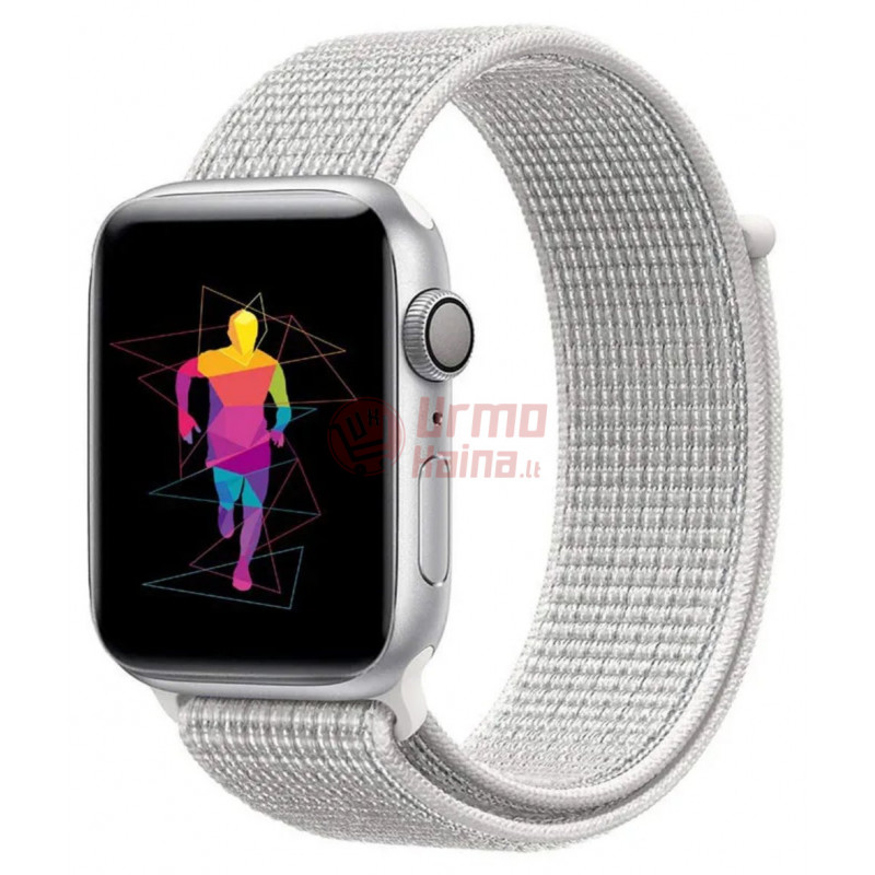 Apple watch apyrankė 38/40 mm, nailonas AW6 1990006 Apple watch apyrankė 38/40 mm, nailonas AW6 1990006