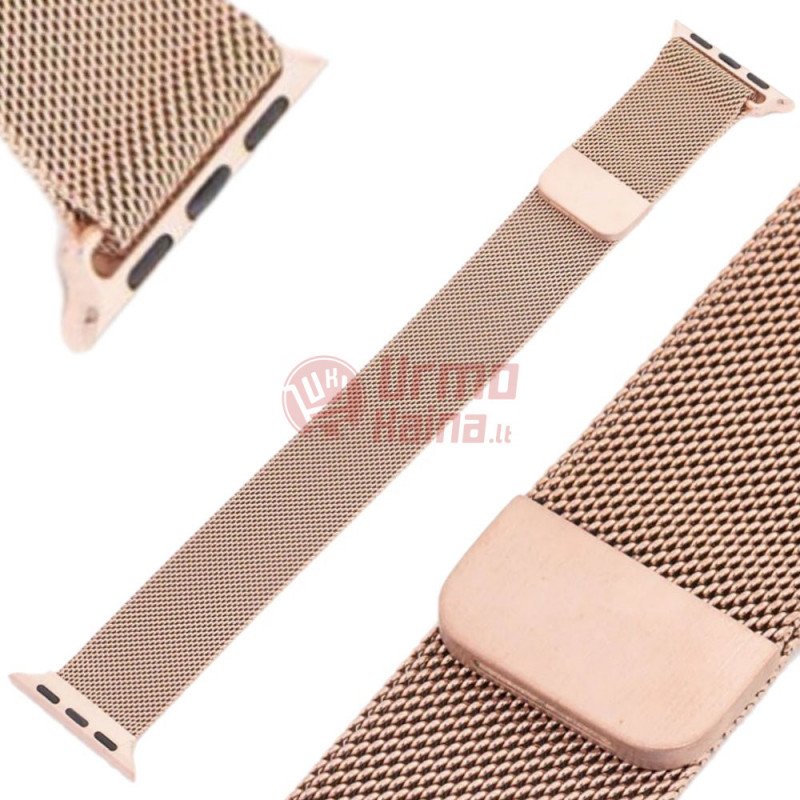 Apple watch apyrankė metalinė 38/40/41 mm AW5 Apple watch apyrankė metalinė 38/40/41 mm AW5