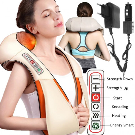 Shiatsu masažuoklis su šildymo funkcija KMA3