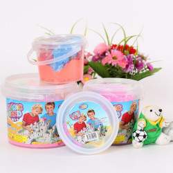 Kinetinio smėlio rinkinys su formomis 0.5 kg