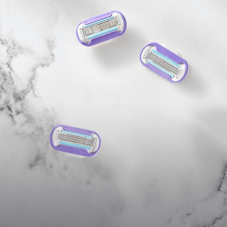 Gillette Venus Swirl Deluxe skustuvas ir galvutės 3 vnt.