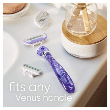 Gillette Venus Swirl Deluxe skustuvas ir galvutės 3 vnt.
