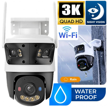 IP stebėjimo kamera IMOU Cruiser Triple, 3+3+5MP Wi-Fi