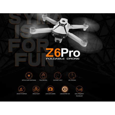 Dronas Syma Z6 PRO 4K GPS
