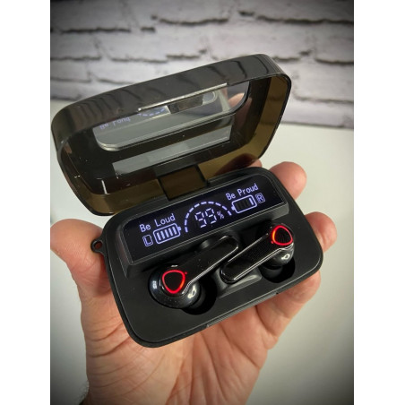 Bevielės Bluetooth ausinės M19
