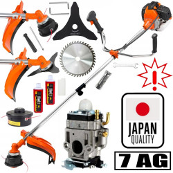 Benzininė krūmapjovė - trimeris Midori Japan MJ197 7 AG (5,2 kW) (Prekė su defektu 9902281)