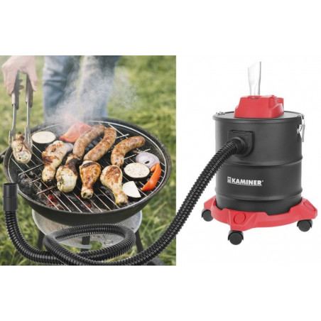 Pelenų siurblys Kaminer ODK013 su priedais 20L