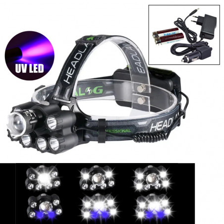 Prožektorius ant galvos X13 with Blue LED