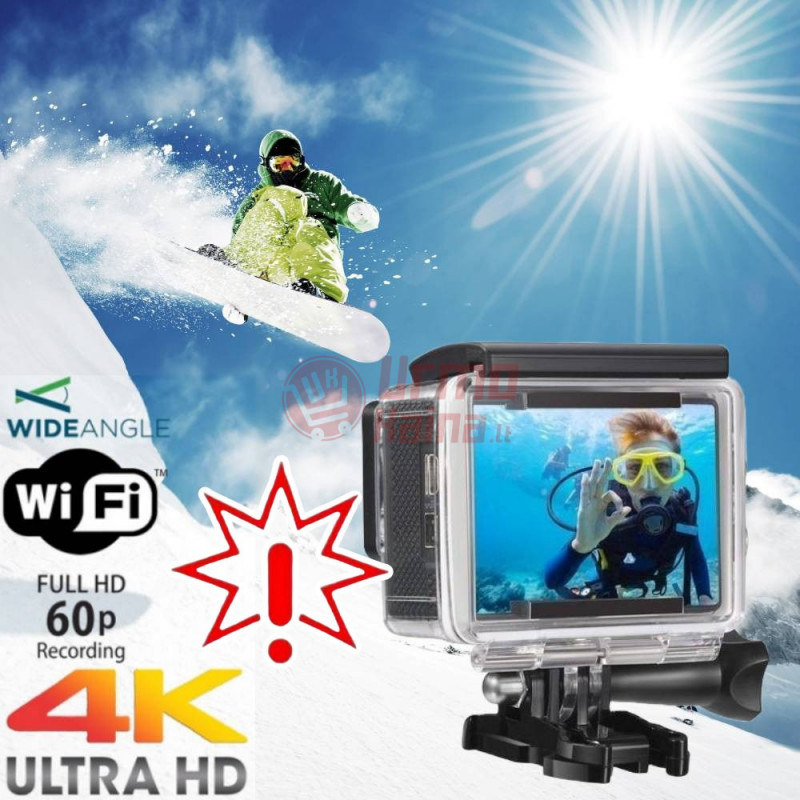Go Sport Pro 5 Veiksmo kamera 4K UltraHD WIFI (Prekė su defektu 9902294)