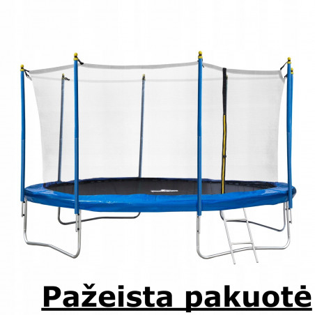 Batutas su tinklu ir kopėčiomis Mirpol 366 cm 12FT