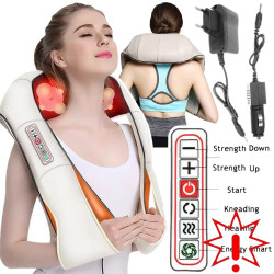 Shiatsu masažuoklis su šildymo funkcija KMA3 (Prekė su defektu 9902300)