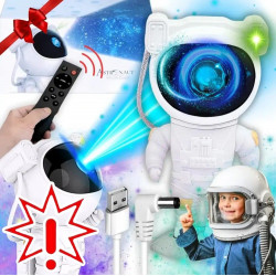 LED žvaigždyno projektorius astronautas GALAXY (Prekė su defektu 9902303)