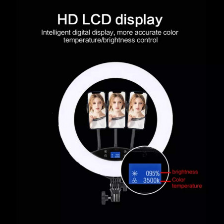 Žiedinė LED lempa LS48 360W