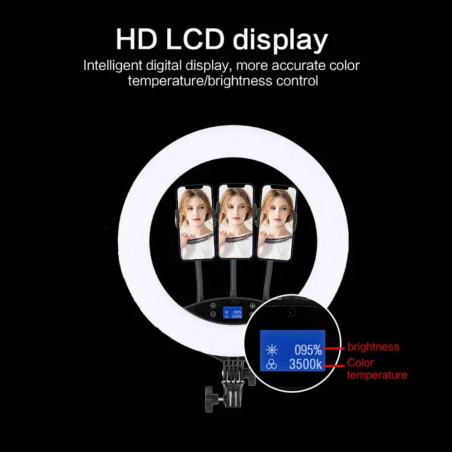 Žiedinė LED lempa LS48 360W