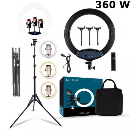 Žiedinė LED lempa LS48 360W