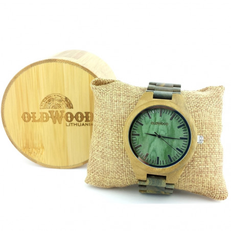 Medinis laikrodis OldWood MW11