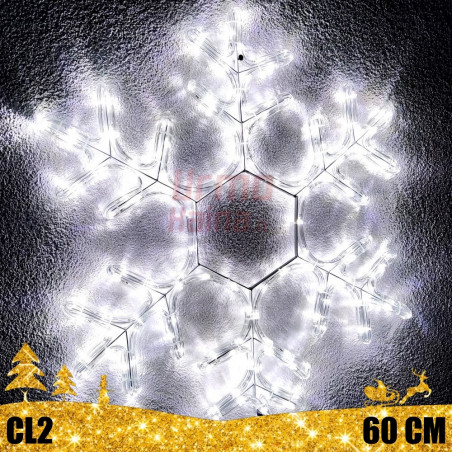Kalėdinė LED dekoracija Snaigė 60cm ST CL2