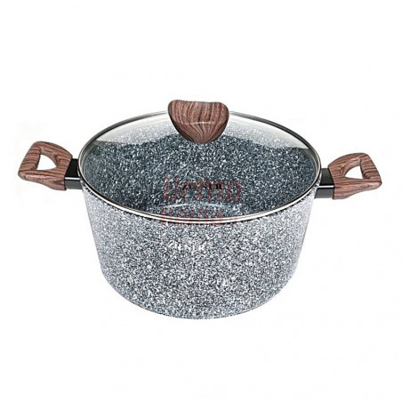 Akmens masės 15 dalių puodų rinkinys ZL-8519