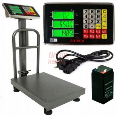 Platforminės svarstyklės 3002BMFM (300 kg, 50x40)