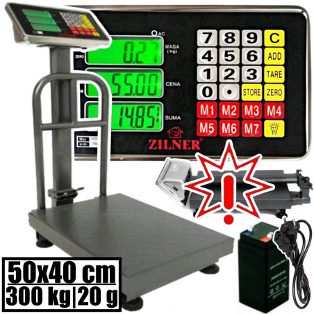 Platforminės svarstyklės 3002BMFM (300 kg, 50x40) (Prekė su defektu 9902349)