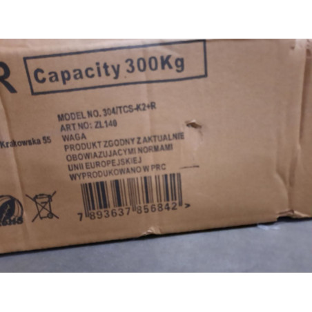 Platforminės svarstyklės 3002BMFM (300 kg, 50x40) (Prekė su defektu 9902349)